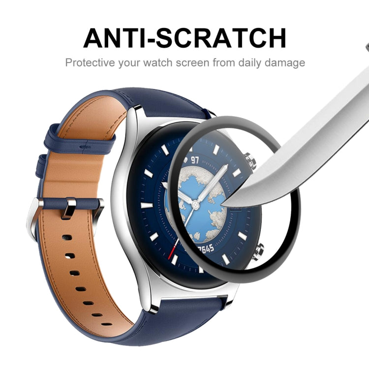For Honor Watch GS 3 ENKAY Full Coverage Soft Curved PC Edge + PMMA HD Protector Film, 1 PC, 2 PCS, 5 PCS, 10 PCS