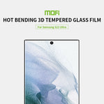 MOFI 9H 3D Film completo in vetro temperato antideflagrante piegato a caldo, For Samsung Galaxy S22 Ultra 5G