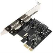 Scheda riser SATA PCI-E a ESATA + scheda di espansione SATA 3.0 6G PCIe a SATA