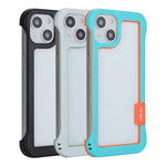 ENKAY Custodia per PC antiurto cava senza cornice per iPhone 13, For iPhone 13