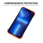 ENKAY Custodia per PC antiurto cava senza cornice per iPhone 13, For iPhone 13