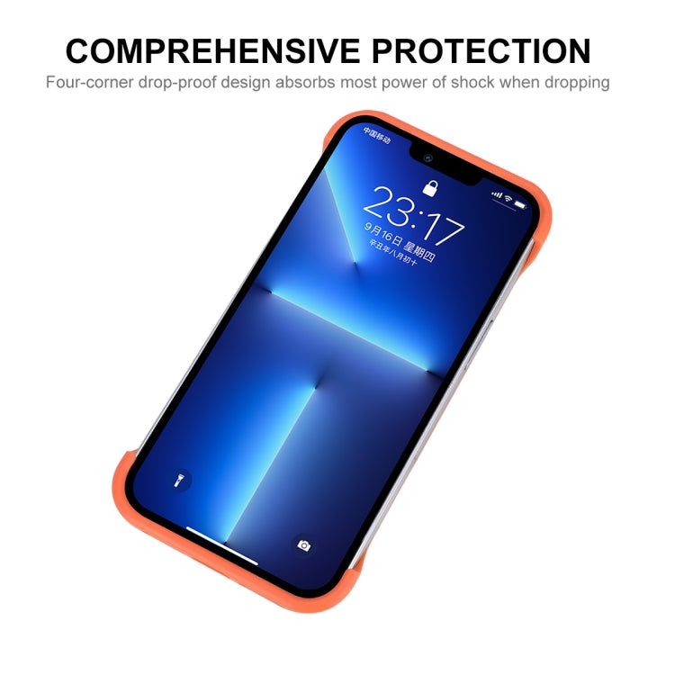 ENKAY Custodia per PC antiurto cava senza cornice per iPhone 13, For iPhone 13