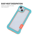 ENKAY Custodia per PC antiurto cava senza cornice per iPhone 13, For iPhone 13