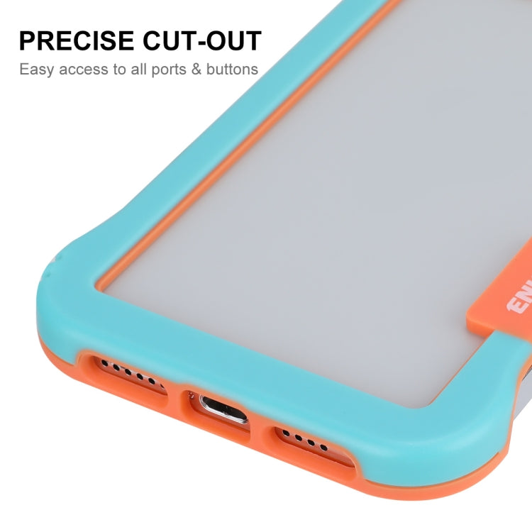 ENKAY Custodia per PC antiurto cava senza cornice per iPhone 12 Pro Max, For iPhone 12 Pro Max