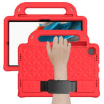 Custodia antiurto Diamond EVA con supporto e cinturino, For Galaxy Tab A8 10.5(2021) X200/X205