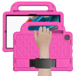 Custodia antiurto Diamond EVA con supporto e cinturino, For Galaxy Tab A8 10.5(2021) X200/X205