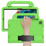 Custodia antiurto Diamond EVA con supporto e cinturino, For Galaxy Tab A8 10.5(2021) X200/X205
