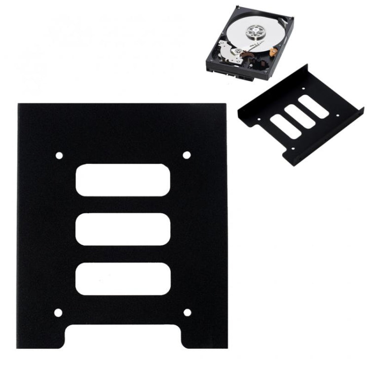 Staffa montaggio disco rigido 2,5" a 3,5" in metallo
