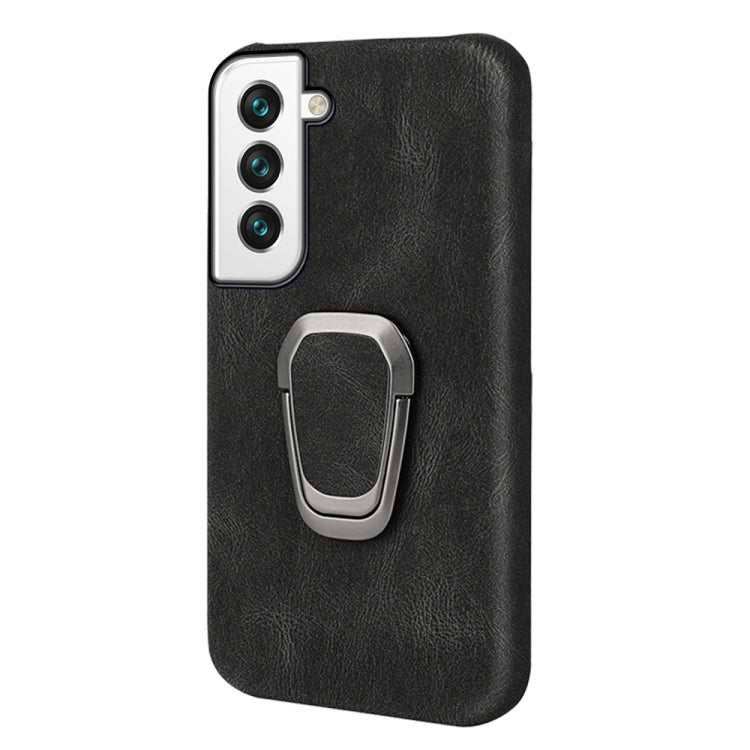 Custodia per telefono in PU con supporto ad anello per Samsung Galaxy S22+ 5G, For Samsung Galaxy S22+ 5G