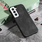 Custodia per telefono in PU con supporto ad anello per Samsung Galaxy S22+ 5G, For Samsung Galaxy S22+ 5G