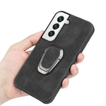 Custodia per telefono in PU con supporto ad anello per Samsung Galaxy S22+ 5G, For Samsung Galaxy S22+ 5G