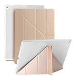 Custodia Smart Tablet in pelle con retro ribaltabile multi-pieghevole in TPU per iPad Pro 12,9 pollici 2015/2017