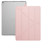 Custodia Smart Tablet in pelle con retro ribaltabile multi-pieghevole in TPU per iPad Pro 12,9 pollici 2015/2017