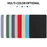 Custodia Smart Tablet in pelle con retro ribaltabile multi-pieghevole in TPU per iPad Pro 12,9 pollici 2015/2017
