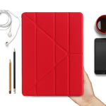 Custodia Smart Tablet in pelle con retro ribaltabile multi-pieghevole in TPU per iPad Pro 12,9 pollici 2015/2017