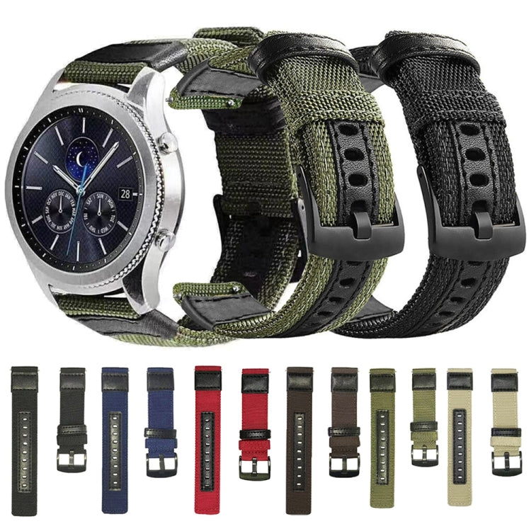 Cinturino in tela resistente all'usura, For Samsung Galaxy Watch4 40mm, For Samsung Galaxy Watch4 44mm