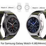 Cinturino in tela resistente all'usura, For Samsung Galaxy Watch4 40mm, For Samsung Galaxy Watch4 44mm
