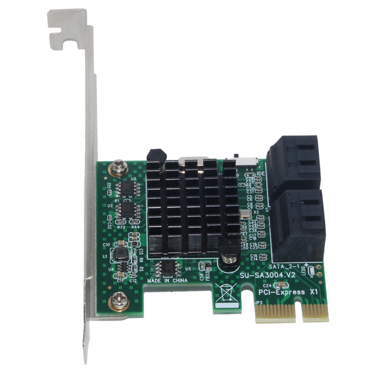 Convertitore PCI Express a 4 porte PCI-E X1/X4/X8/X16 Adattatore di espansione PCIE a SATA