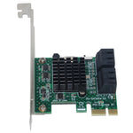 Convertitore PCI Express a 4 porte PCI-E X1/X4/X8/X16 Adattatore di espansione PCIE a SATA