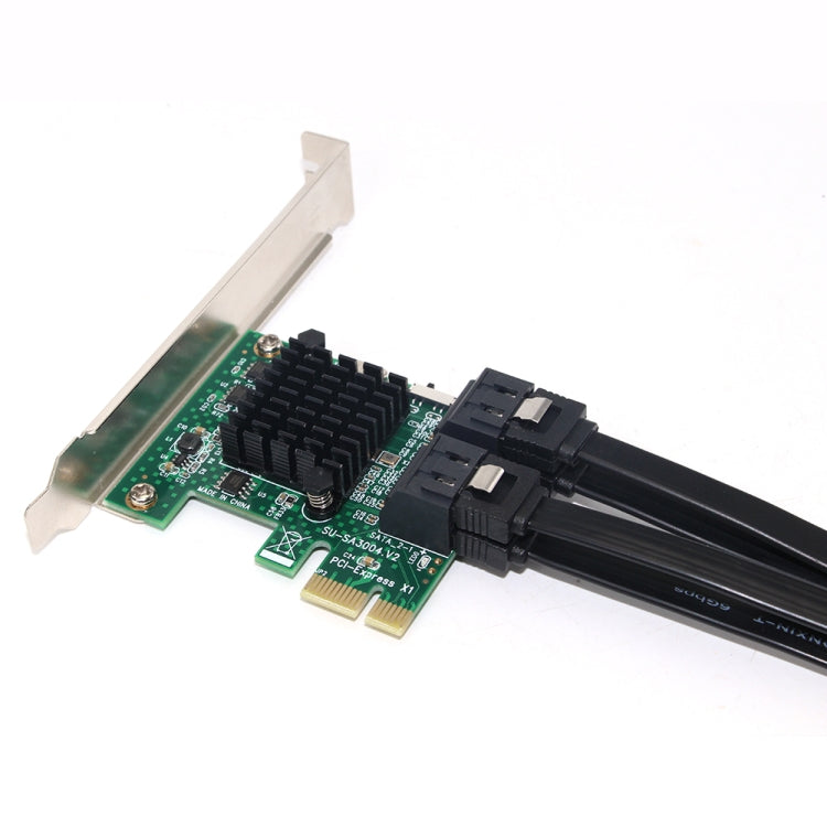 Convertitore PCI Express a 4 porte PCI-E X1/X4/X8/X16 Adattatore di espansione PCIE a SATA