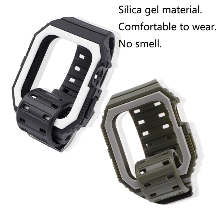 Cinturino in silicone per Apple Watch Series 7/6/SE 41-45mm