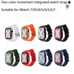 Cinturino in silicone per Apple Watch Series 7/6/SE 41-45mm