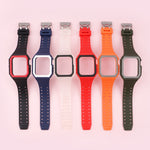 Cinturino in silicone per Apple Watch Series 7/6/SE 41-45mm