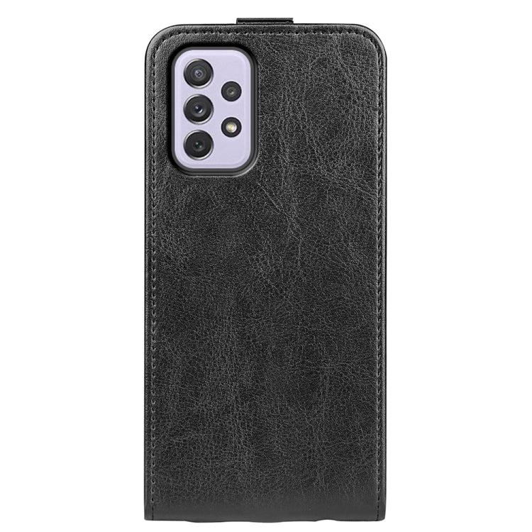 Custodia in pelle a vibrazione verticale per Samsung Galaxy A73 5G R64 Texture, For Samsung Galaxy A73 5G