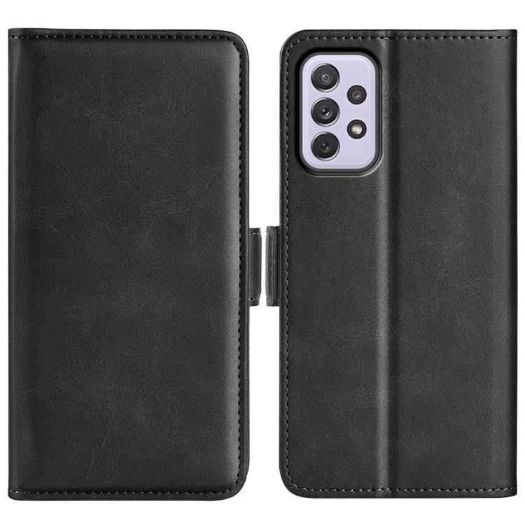Custodia in pelle con fibbia magnetica a doppio lato per Samsung Galaxy A73 5G, For Samsung Galaxy A73 5G
