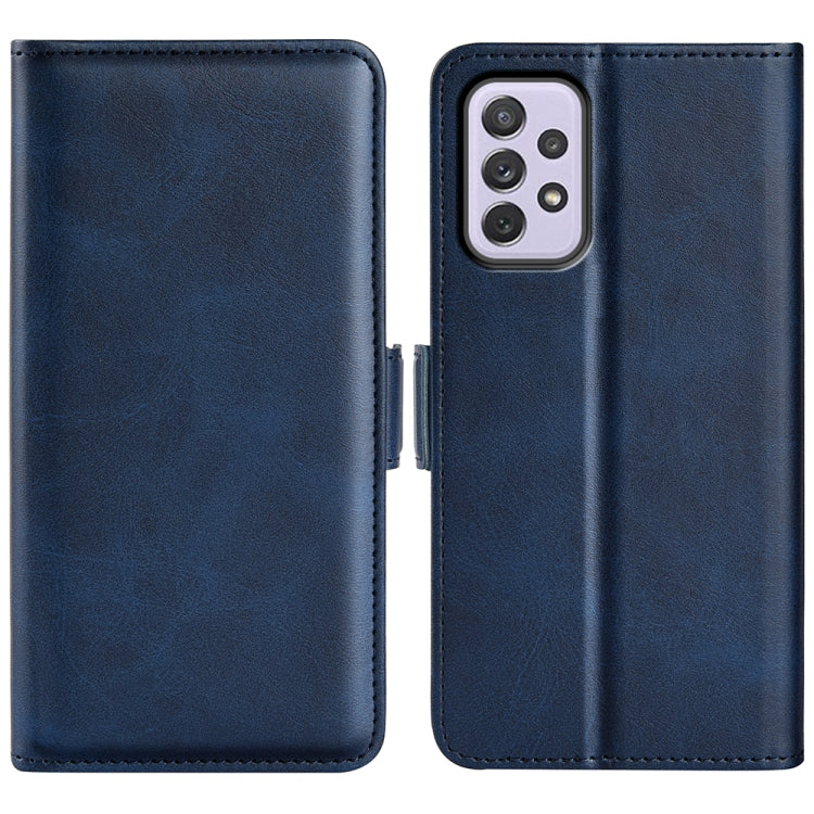 Custodia in pelle con fibbia magnetica a doppio lato per Samsung Galaxy A73 5G, For Samsung Galaxy A73 5G
