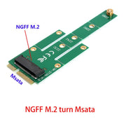 Convertitore di schede da NGFF a MSATA da 6,0 Gb/s M.2