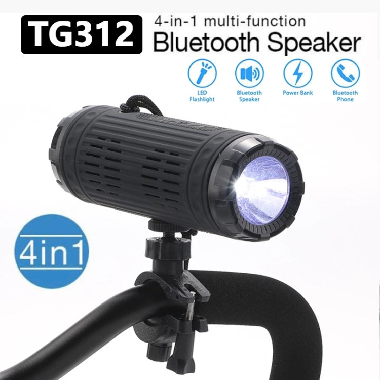 T&G TG312 LED Altoparlante Bluetooth wireless multifunzionale portatile da esterno