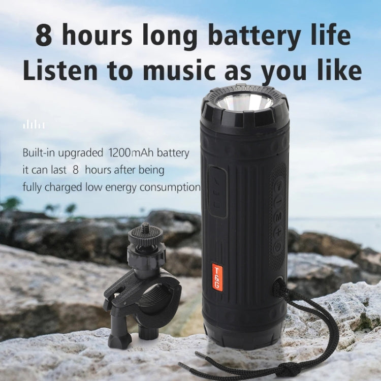 T&G TG312 LED Altoparlante Bluetooth wireless multifunzionale portatile da esterno