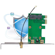 Adattatore scheda PCI Express a Mini PCI Express