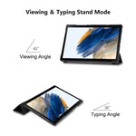 Per Samsung Galaxy Tab A8 10.5 2021 Custodia per tablet in pelle ENKAY Custer Texture, For Samsung Galaxy Tab A8 10.5 2021