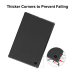 Per Samsung Galaxy Tab A8 10.5 2021 Custodia per tablet in pelle ENKAY Custer Texture, For Samsung Galaxy Tab A8 10.5 2021