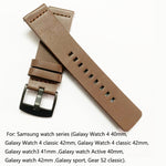 Cinturino orologio in pelle, For Samsung Gear S2 Classic, For Samsung Gear Sport