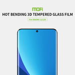 MOFI 9H 3D Film completo in vetro temperato antideflagrante per piegatura a caldo, For Xiaomi 12 / 12X, For Xiaomi 12 Pro, For OnePlus 10 Pro