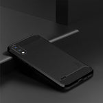 Custodia morbida in TPU MOFI Gentleness in fibra di carbonio spazzolata, For LG K22 / K22 Plus, For LG K42, For LG K52 / K62 / K62+ / Q52 / Q62, For LG K92, For Google Pixel 6A, For Motorola Moto G51  5G