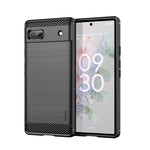 Custodia morbida in TPU MOFI Gentleness in fibra di carbonio spazzolata, For LG K22 / K22 Plus, For LG K42, For LG K52 / K62 / K62+ / Q52 / Q62, For LG K92, For Google Pixel 6A, For Motorola Moto G51  5G