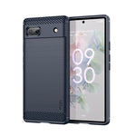 Custodia morbida in TPU MOFI Gentleness in fibra di carbonio spazzolata, For LG K22 / K22 Plus, For LG K42, For LG K52 / K62 / K62+ / Q52 / Q62, For LG K92, For Google Pixel 6A, For Motorola Moto G51  5G
