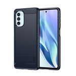 Custodia morbida in TPU MOFI Gentleness in fibra di carbonio spazzolata, For LG K22 / K22 Plus, For LG K42, For LG K52 / K62 / K62+ / Q52 / Q62, For LG K92, For Google Pixel 6A, For Motorola Moto G51  5G