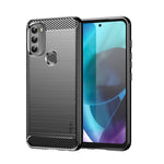 Custodia morbida in TPU MOFI Gentleness in fibra di carbonio spazzolata, For Motorola Moto G71 5G, For Motorola Moto G200 5G / Edge S30, For Motorola Moto G Power 2022