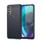 Custodia morbida in TPU MOFI Gentleness in fibra di carbonio spazzolata, For Motorola Moto G71 5G, For Motorola Moto G200 5G / Edge S30, For Motorola Moto G Power 2022