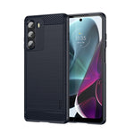 Custodia morbida in TPU MOFI Gentleness in fibra di carbonio spazzolata, For Motorola Moto G71 5G, For Motorola Moto G200 5G / Edge S30, For Motorola Moto G Power 2022