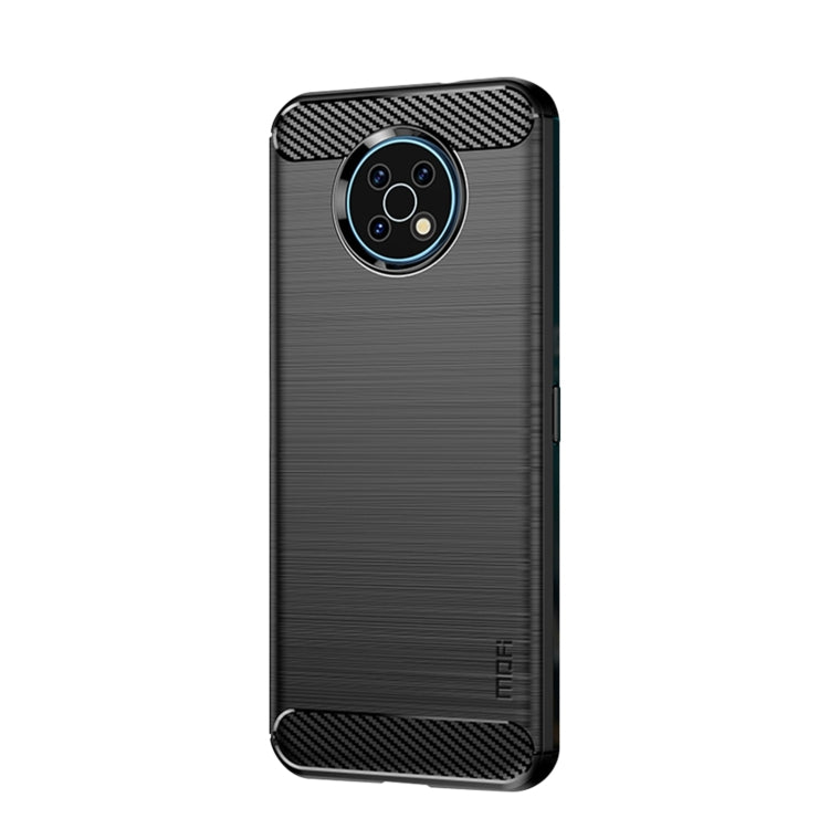 Custodia morbida in TPU MOFI Gentleness in fibra di carbonio spazzolata, For Nokia G50, For Samsung Galaxy A53 5G, For Sony Xperia Pro-I, For OnePlus 10 Pro 5G, For OnePlus Nord CE 5G