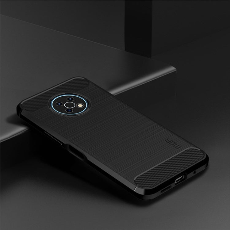 Custodia morbida in TPU MOFI Gentleness in fibra di carbonio spazzolata, For Nokia G50, For Samsung Galaxy A53 5G, For Sony Xperia Pro-I, For OnePlus 10 Pro 5G, For OnePlus Nord CE 5G