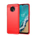 Custodia morbida in TPU MOFI Gentleness in fibra di carbonio spazzolata, For Nokia G50, For Samsung Galaxy A53 5G, For Sony Xperia Pro-I, For OnePlus 10 Pro 5G, For OnePlus Nord CE 5G