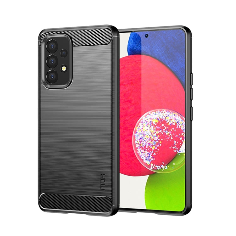 Custodia morbida in TPU MOFI Gentleness in fibra di carbonio spazzolata, For Nokia G50, For Samsung Galaxy A53 5G, For Sony Xperia Pro-I, For OnePlus 10 Pro 5G, For OnePlus Nord CE 5G