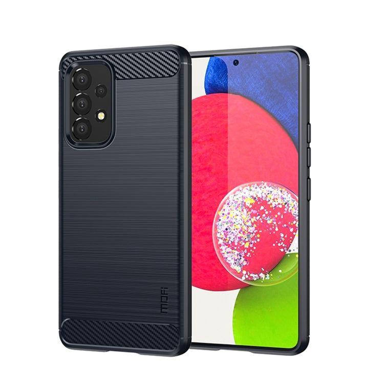 Custodia morbida in TPU MOFI Gentleness in fibra di carbonio spazzolata, For Nokia G50, For Samsung Galaxy A53 5G, For Sony Xperia Pro-I, For OnePlus 10 Pro 5G, For OnePlus Nord CE 5G